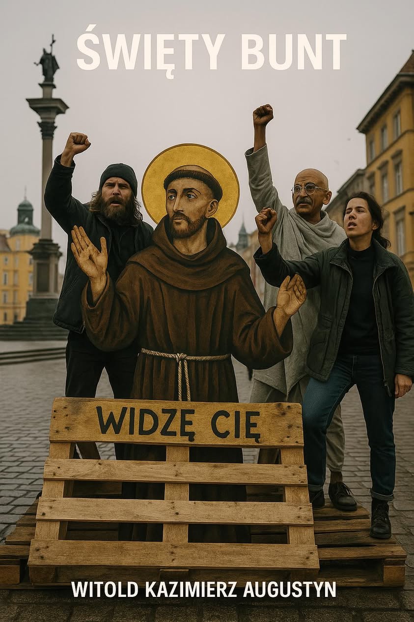 Fotografia z archiwalnego wpisu: Na jednej ławce siedzi społeczna nauka Kościoła…