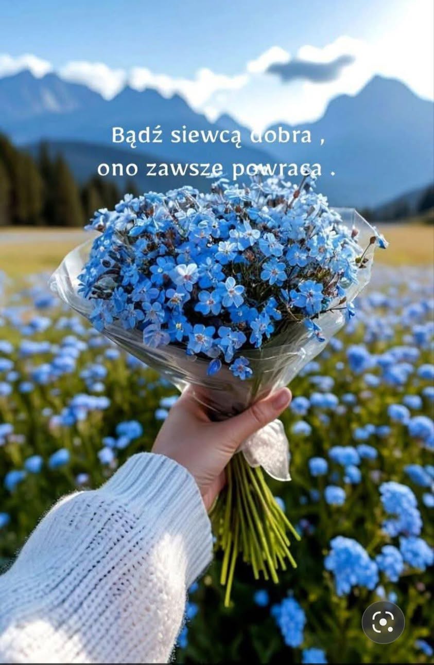 Fotografia z archiwalnego wpisu: Bądź siewcą dobra - powiedziała mu stara…